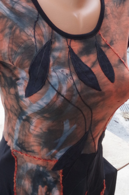 Oranžová batika — foto 4