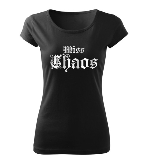 Tričko MISS CHAOS — foto 2