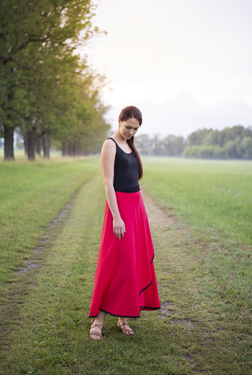 Zavinovacia sukňa Karmen — foto 3