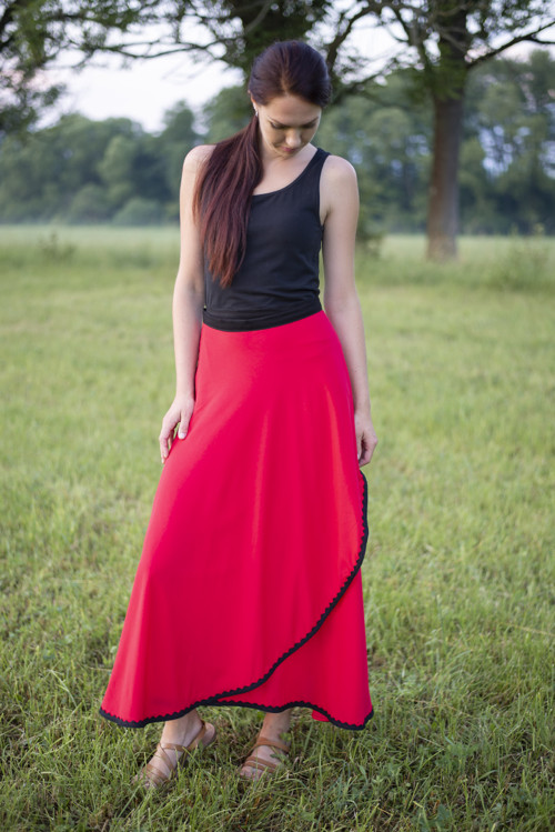 Zavinovacia sukňa Karmen — foto 5