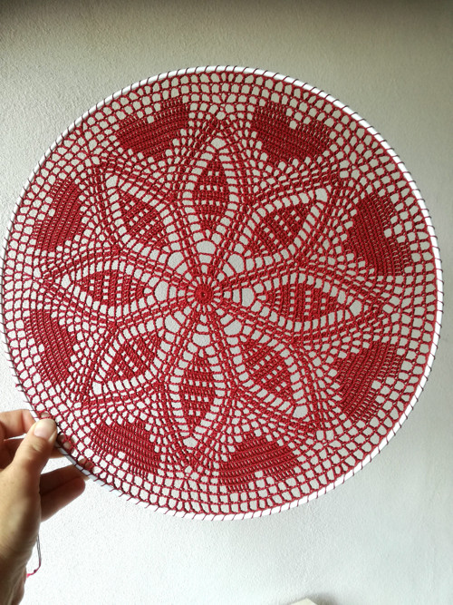 Krajka - do kruhu 30 cm — foto 3
