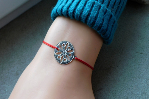 Náramek - Nerezová mandala.... — foto 5