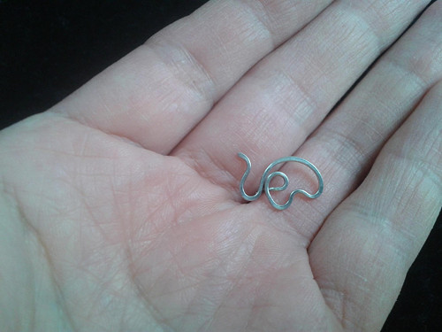 Náušnice - bodovky - SLŮNĚ - chirurgická ocel — foto 3