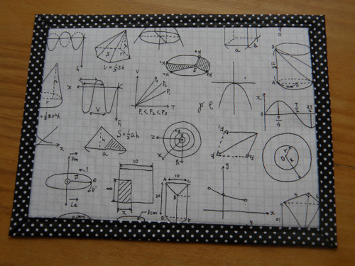 Prostírání Matematika — foto 2