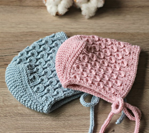 Čepička - bonetka 2-4M růžová — foto 3