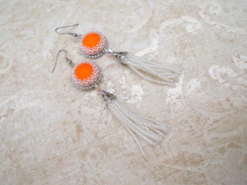 Náušnice UV Shining "Orange" — foto 5
