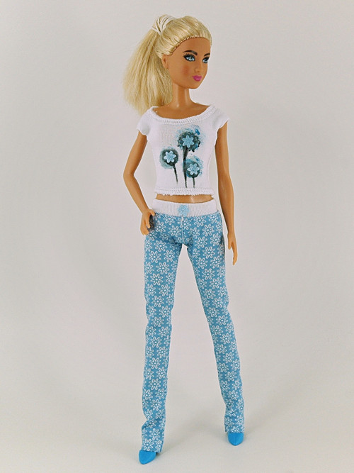 Barbie - Modré kalhoty — foto 2