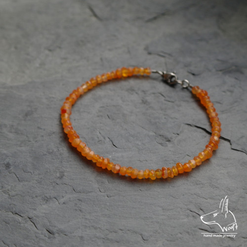 Karneolový náramek — foto 4