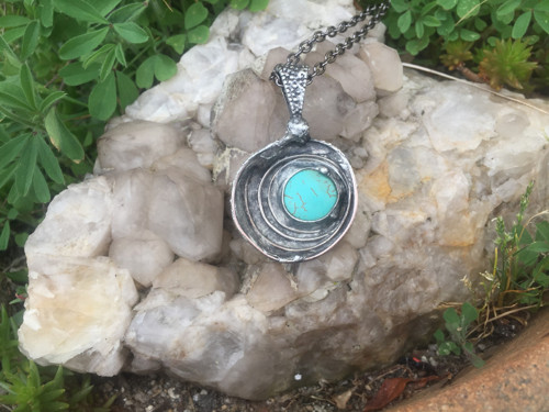 Přívěsek s tyrkenitem — foto 3