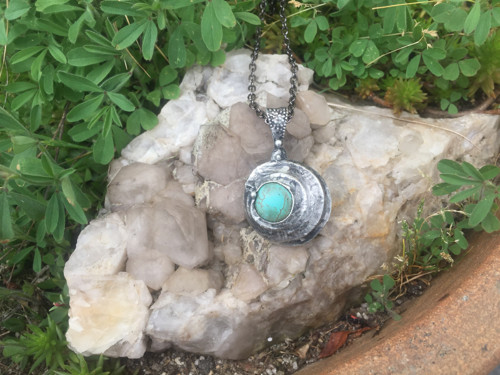 Přívěsek s tyrkenitem — foto 2