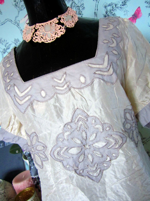 Halenka ornament v hedvábí — foto 2