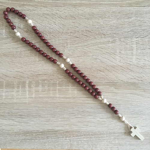Růženec dřevěný “Krása Karmelu” — foto 4