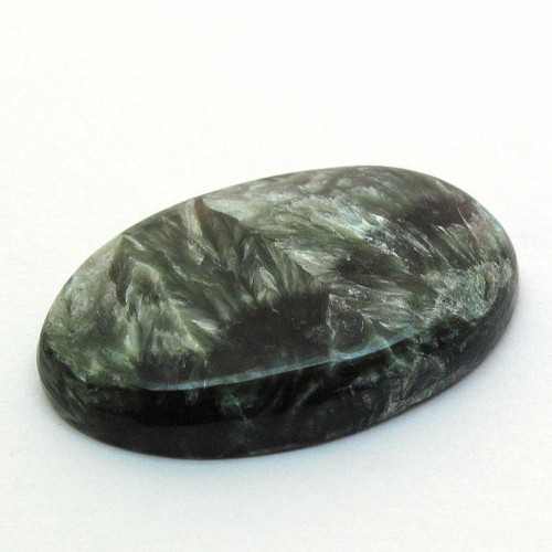 Kabošon serafinit ovál 29mm REZERVACE — foto 3
