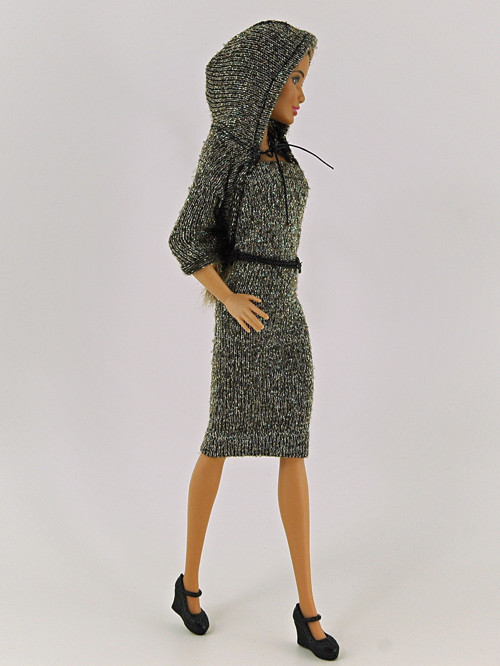 Barbie - Zlatohnědé šaty — foto 3