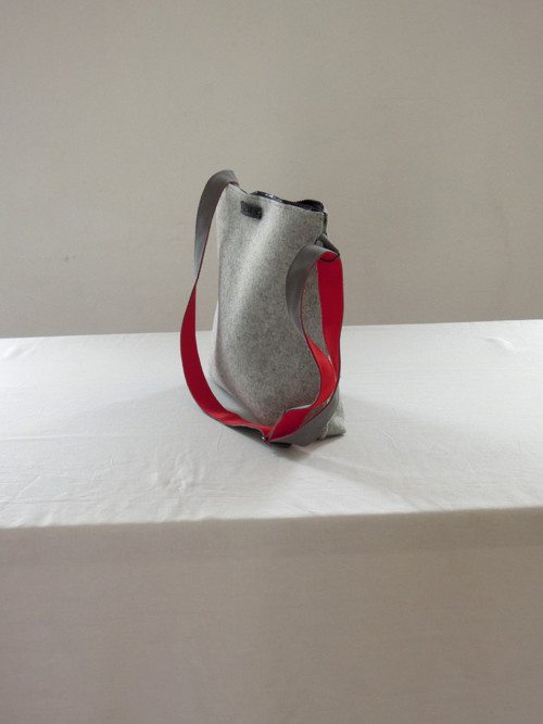 Crossbody Simple grey — foto 3