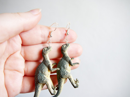 Dinosauří náušnice — foto 5