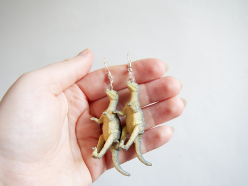Dinosauří náušnice — foto 6