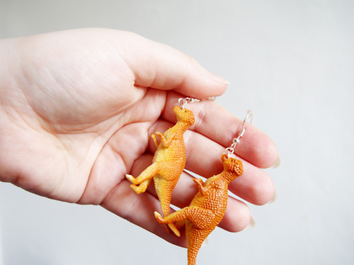 Dinosauří náušnice - Pachycephalosaurus — foto 6