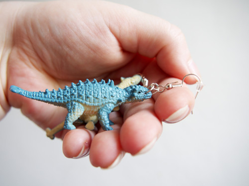 Dinosauří náušnice - Ankylosaurus — foto 5