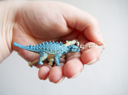 Dinosauří náušnice - Ankylosaurus — foto 6