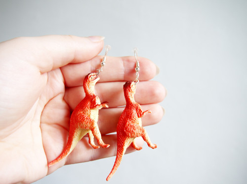 Dinosauří náušnice - Allosaurus — foto 2