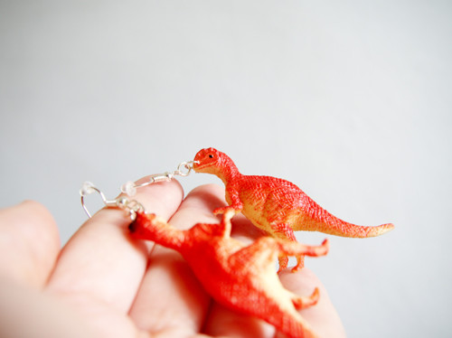 Dinosauří náušnice - Allosaurus — foto 4