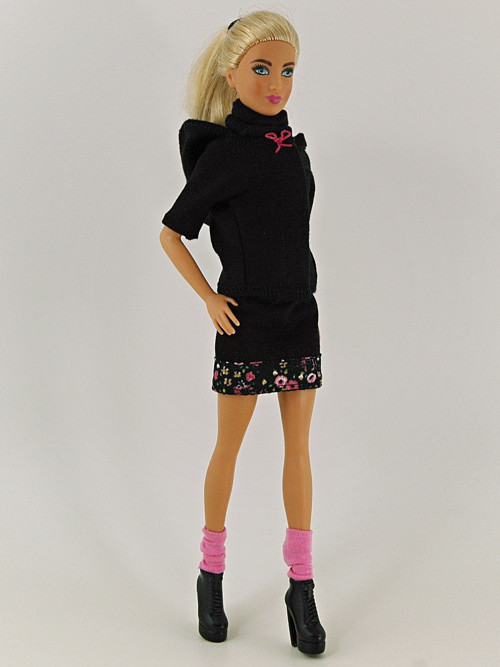 Barbie - Kabátek černý — foto 2