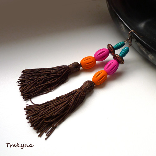 Tibetské náušnice — foto 3