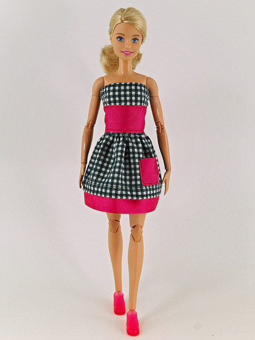 Barbie - šaty s kapsou — foto 3
