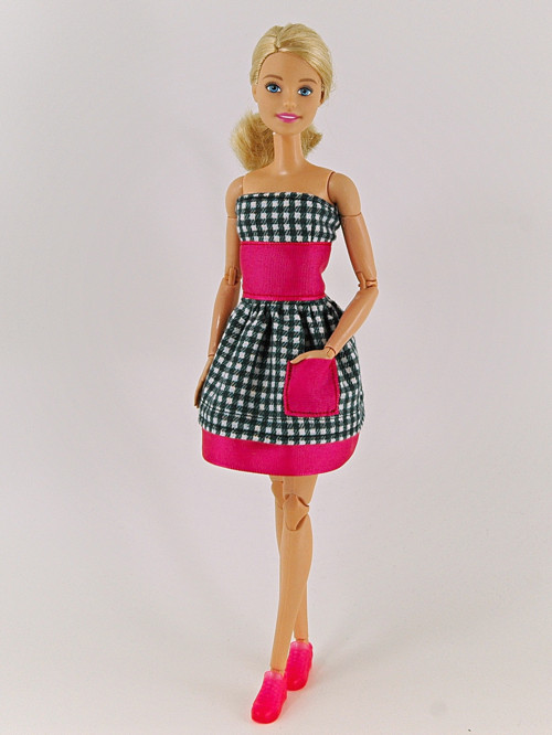 Barbie - šaty s kapsou — foto 4