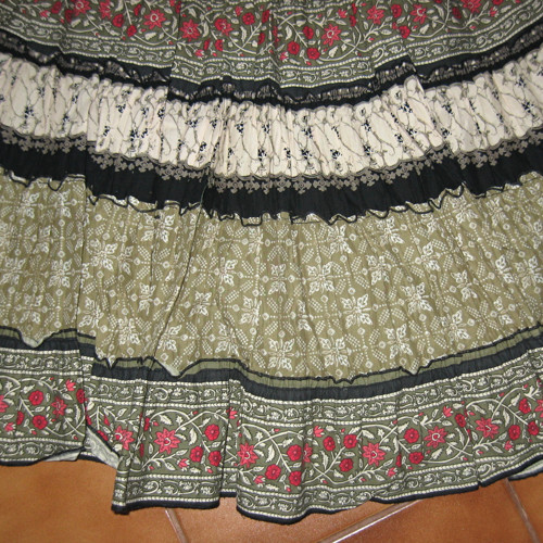 Sukně poschoďová, větší 13987 — foto 5