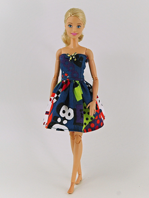 Barbie - Vícebarevné šaty — foto 2