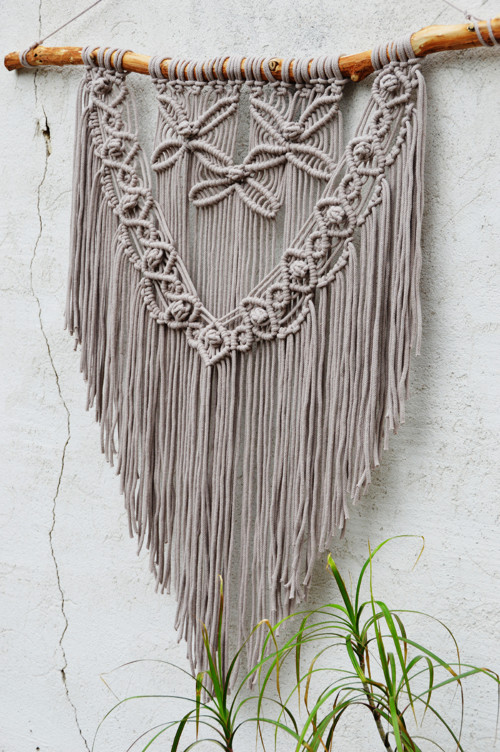 Macramé Pearl Leaf Xxl — foto 5