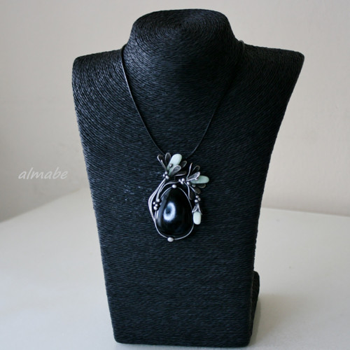 Tajemný ... (obsidián a chryzopál)) — foto 3