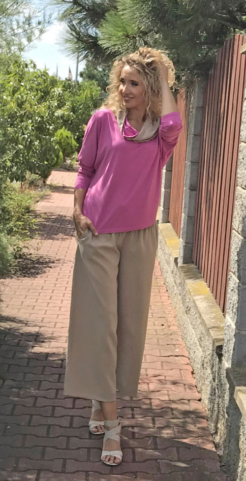 Růžová netopýří tunika — foto 5