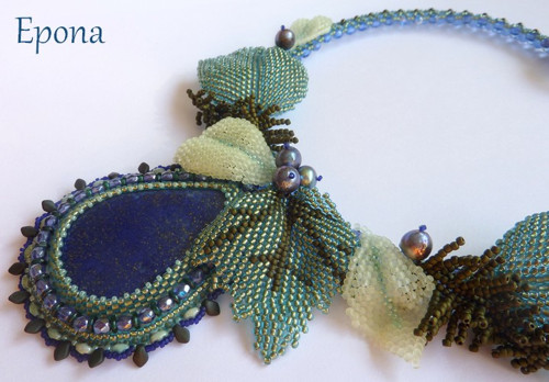 Poselství (náhrdelník s lapisem lazuli) — foto 5