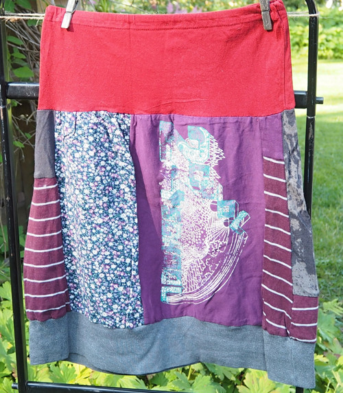 Sukně Z Dílů Upcycled — foto 2