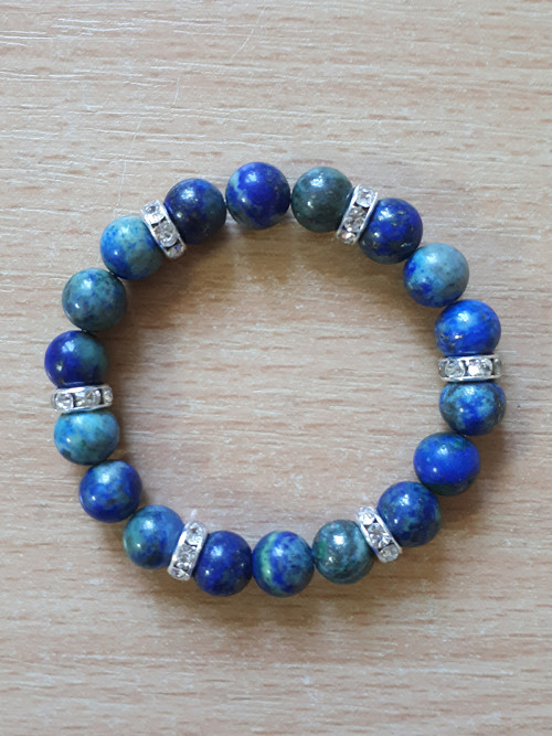 Náramek lapis lazuli — foto 3