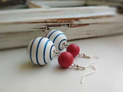 Náušnice sailor No.I 2,2cm — foto 4