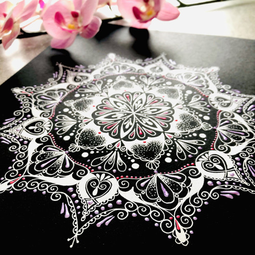 Z Venuše, mandala, originál — foto 5