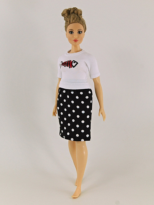 Barbie baculka - Rybičkové tričko — foto 2