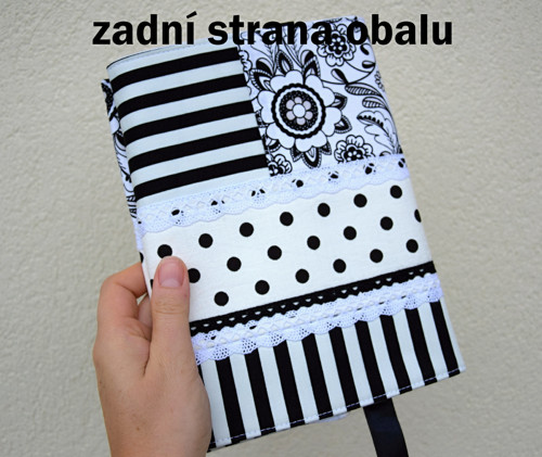 Černobílý...uni obal na knihu — foto 2