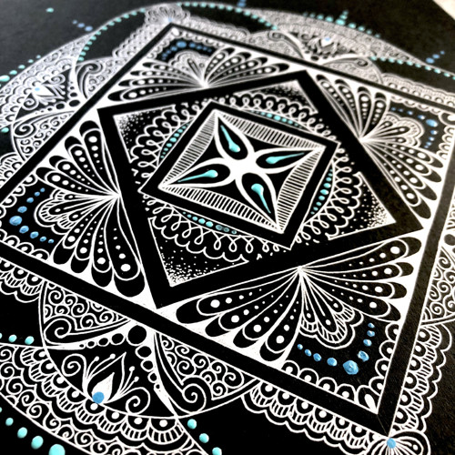Z Marsu, mandala, originál — foto 4