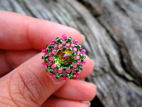 Swarovski prstýnek 2x (na přání) — foto 3
