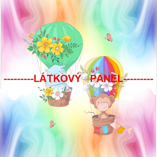 Bavlněný panel 25 x 25cm /+varianty velikostí/ — foto 2