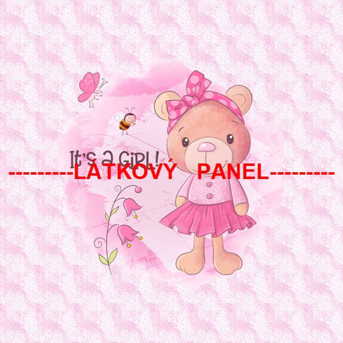 Bavlněný panel 25 x 25cm /+varianty velikostí/ — foto 2