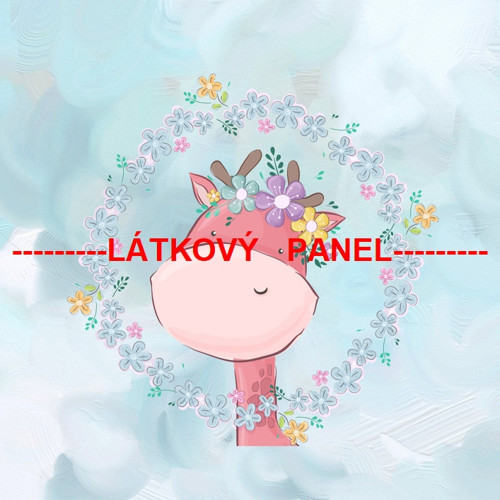 Bavlněný panel 25 x 25cm /+varianty velikostí/ — foto 2