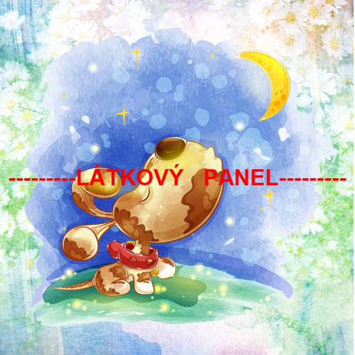 Bavlněný panel 25 x 25cm /+varianty velikostí/ — foto 2