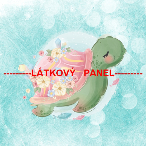 Bavlněný panel 25 x 25cm /+varianty velikostí/ — foto 2