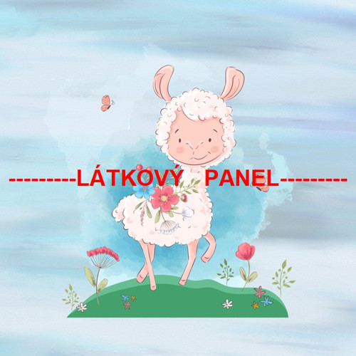 Bavlněný panel 25 x 25cm /+varianty velikostí/ — foto 2